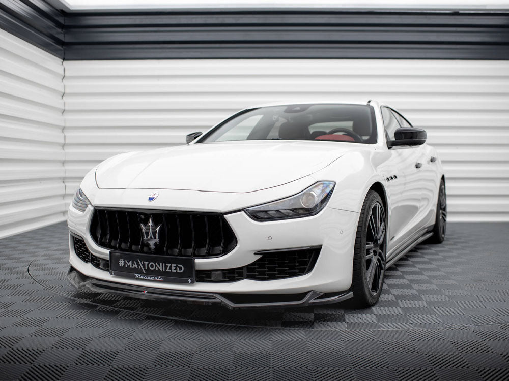Front Splitter V.2 Maserati Ghibli Mk3 Facelift - Wayside Performance 