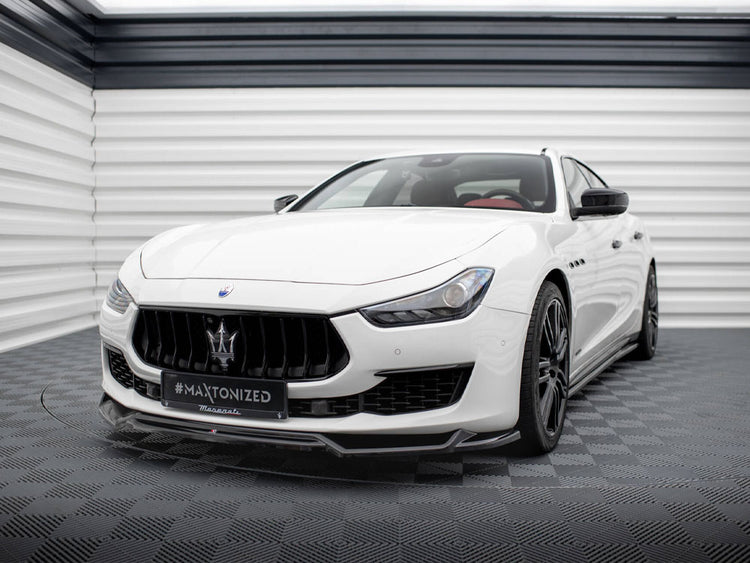 Front Splitter V.2 Maserati Ghibli Mk3 Facelift - Wayside Performance 