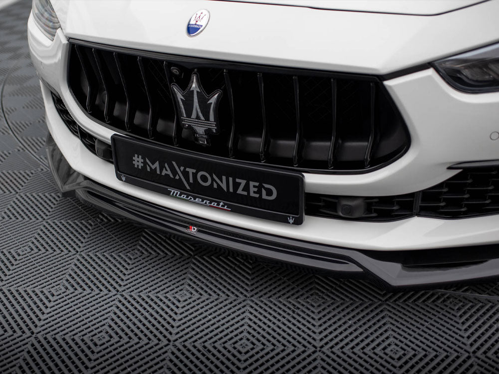 Front Splitter V.2 Maserati Ghibli Mk3 Facelift - Wayside Performance 
