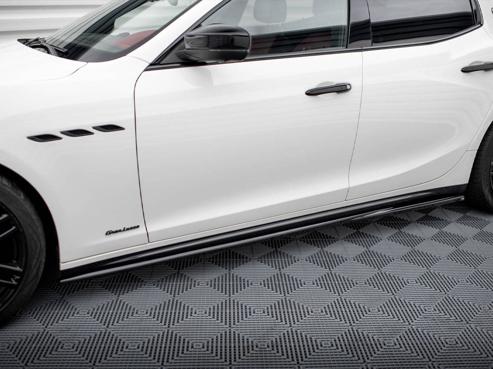 Side Skirts Diffusers Maserati Ghibli Mk3 Facelift - Wayside Performance 