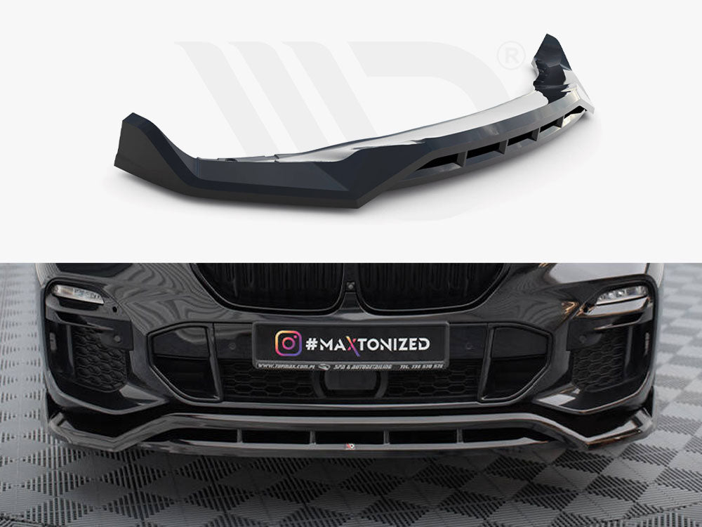 Front Splitter V.2 BMW X5 M-Sport G05 - Wayside Performance 