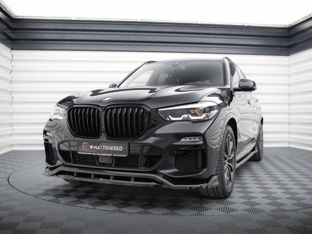 Front Splitter V.2 BMW X5 M-Sport G05 - Wayside Performance 