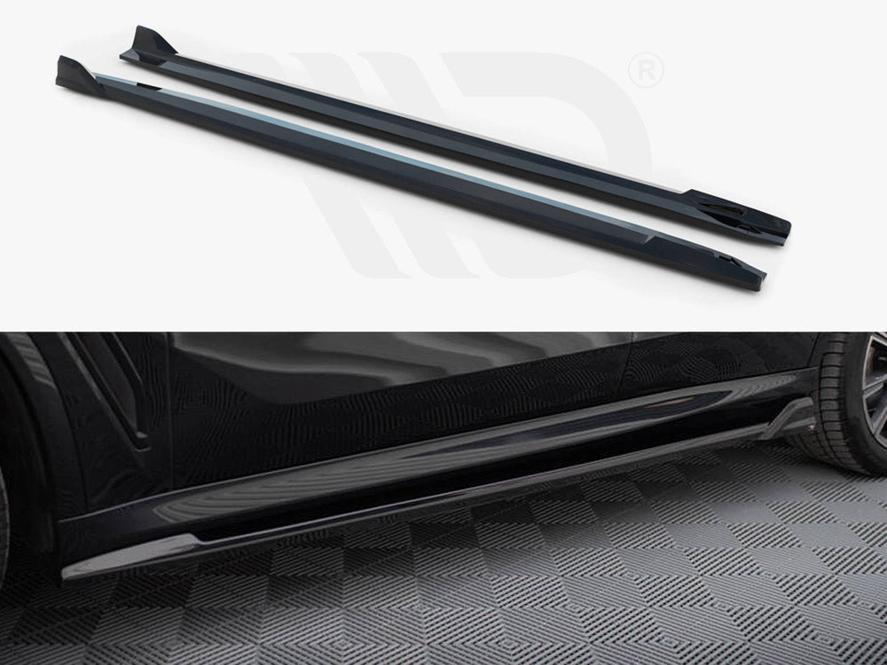 Side Skirts Diffusers V.2 BMW X5 M-Sport G05 - Wayside Performance 