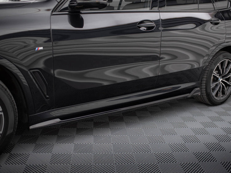 Side Skirts Diffusers V.2 BMW X5 M-Sport G05 - Wayside Performance 