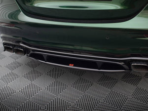 Central Rear Splitter (Vertical Bars) Mercedes-AMG E63 W213 Facelift - Wayside Performance 