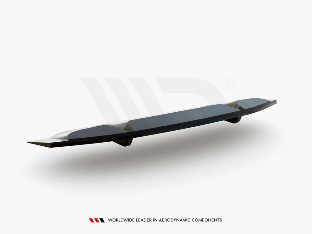 Central Rear Splitter (Vertical Bars) Mercedes-AMG E63 W213 Facelift - Wayside Performance 