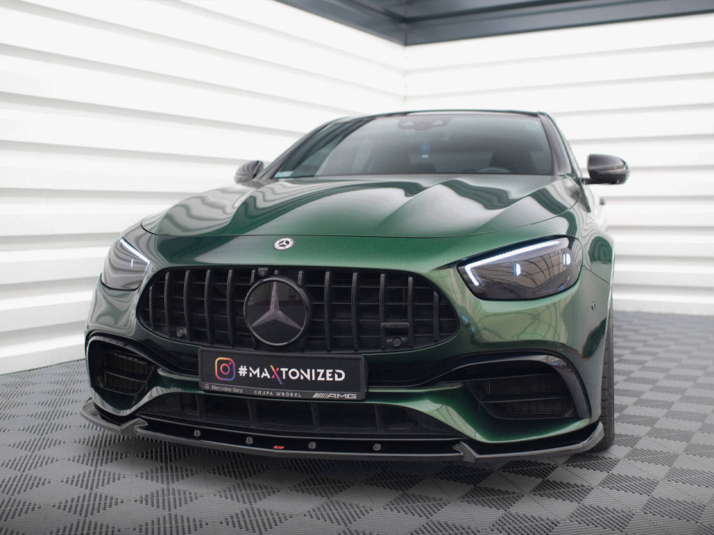 Front Splitter V.2 Mercedes-AMG E63 W213 Facelift - Wayside Performance 