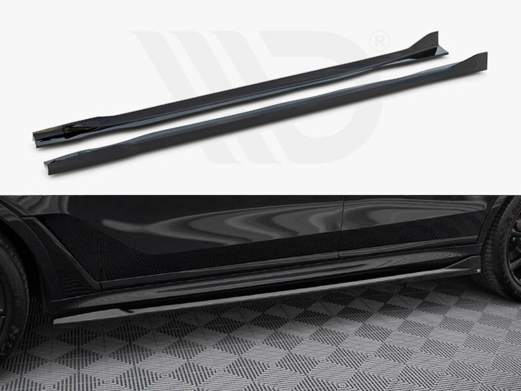 Side Skirts Diffusers BMW X7 M-Pack G07 Facelift - Wayside Performance 