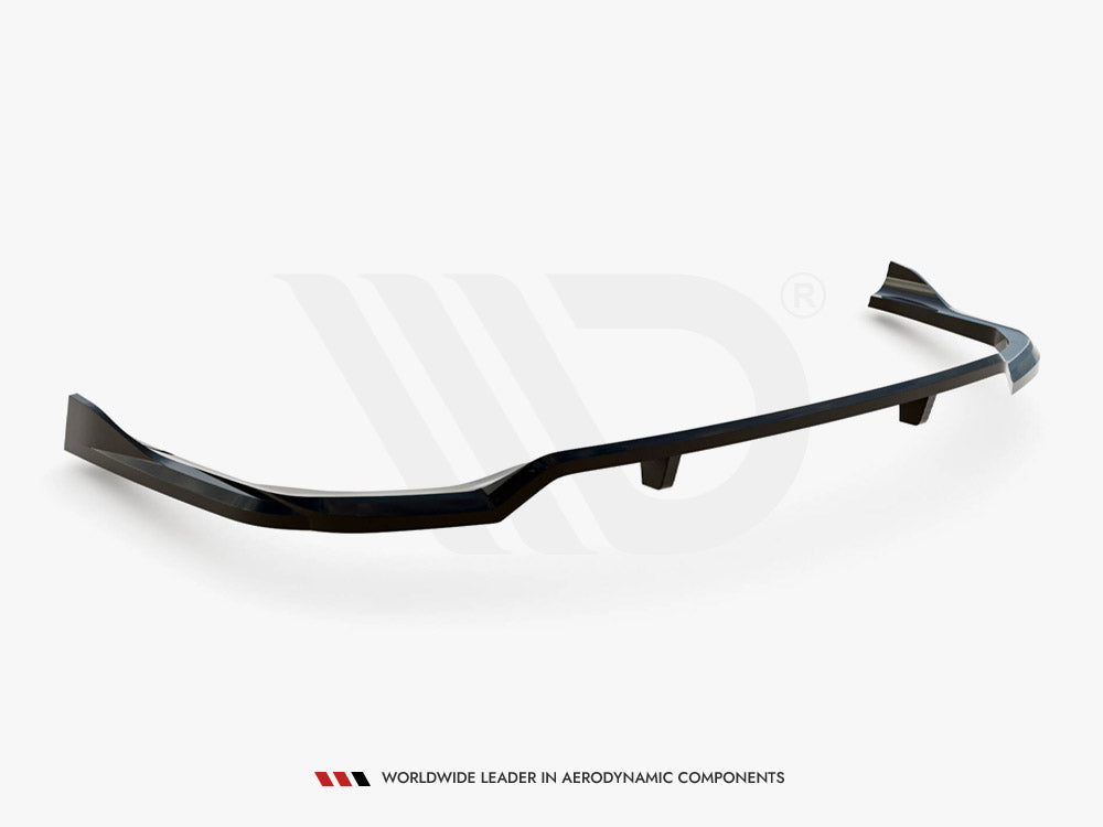 Central Rear Splitter (Vertical Bars) BMW X7 M-Pack G07 Facelift - Wayside Performance 