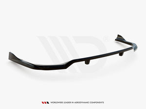 Central Rear Splitter (Vertical Bars) BMW X7 M-Pack G07 Facelift - Wayside Performance 