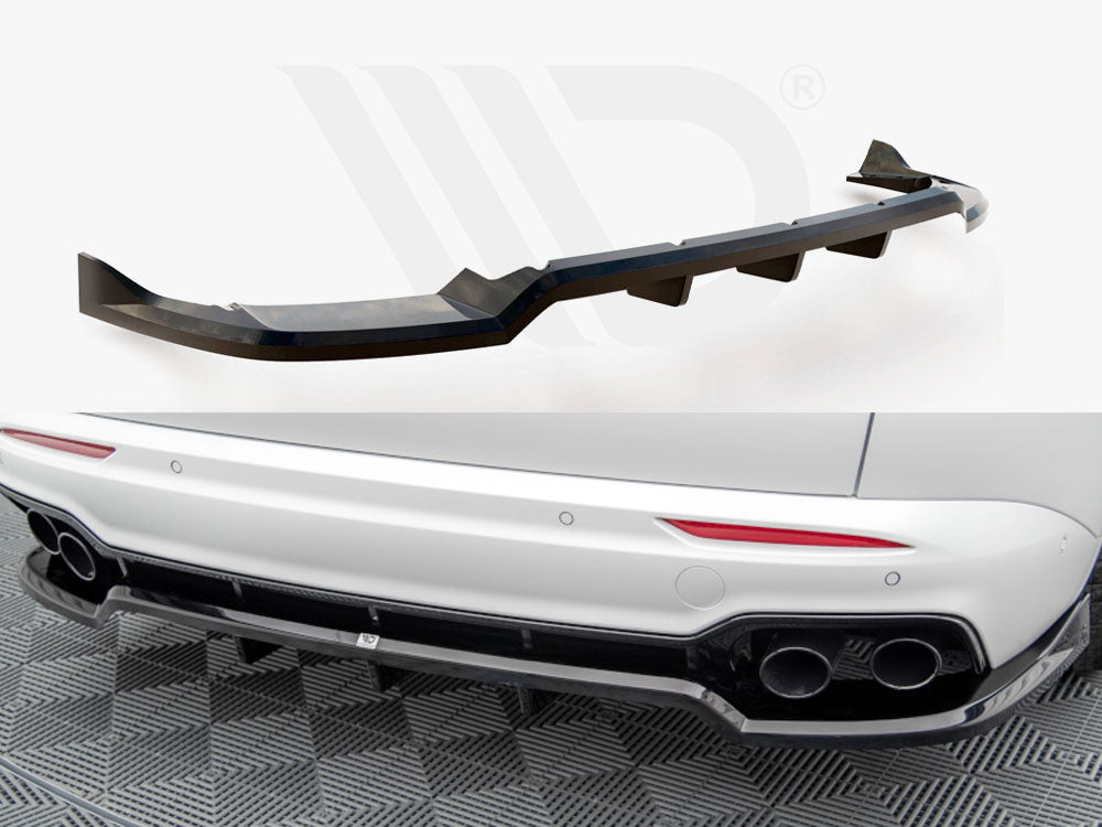 Central Rear Splitter (Vertical Bars) Maserati Grecale GT / Modena Mk1 - Wayside Performance 