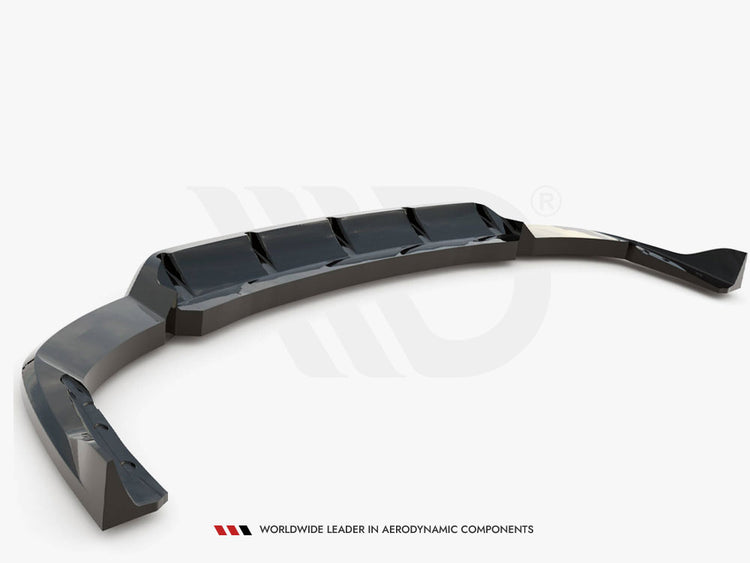Central Rear Splitter (Vertical Bars) Maserati Grecale GT / Modena Mk1 - Wayside Performance 