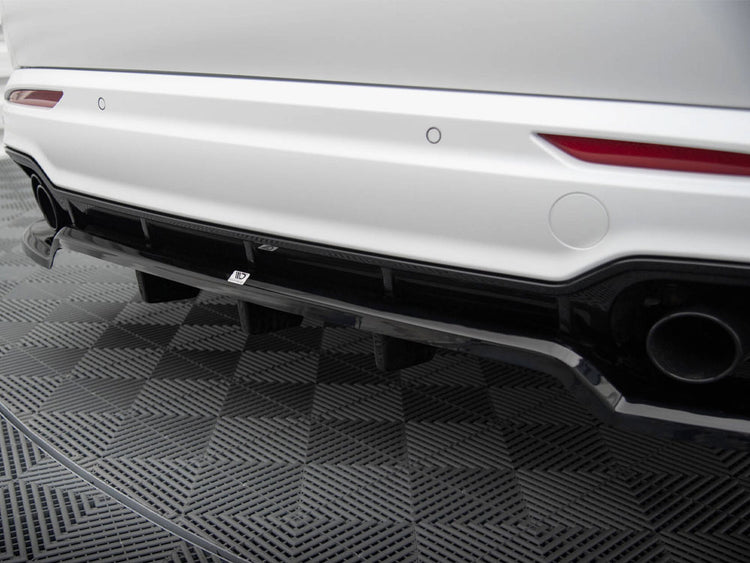Central Rear Splitter (Vertical Bars) Maserati Grecale GT / Modena Mk1 - Wayside Performance 