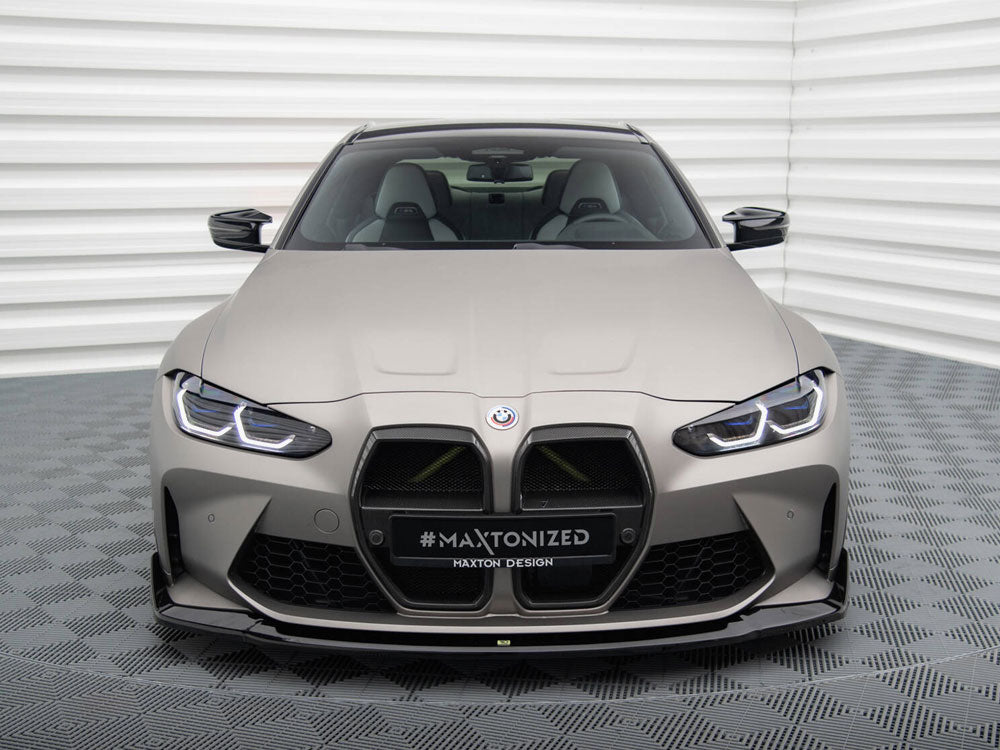 Front Splitter V.4 CSL Look BMW M4 G82 / M3 G80 - Wayside Performance 