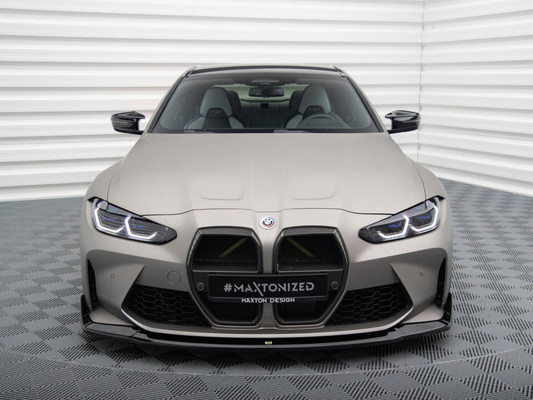 Front Splitter V.4 CSL Look BMW M4 G82 / M3 G80 - Wayside Performance 