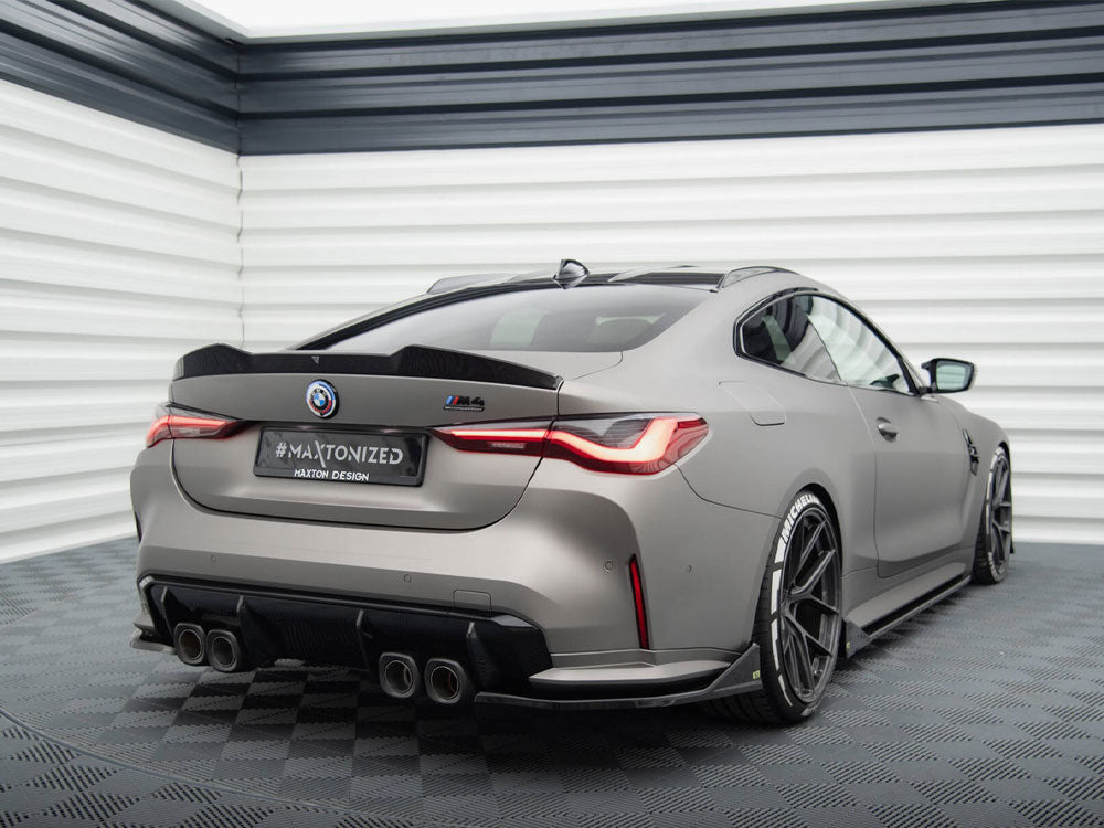 Rear Side Splitters V.3 CSL Look BMW M4 G82 - Wayside Performance 