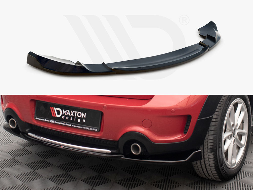 Central Rear Splitter Mini Cooper Countryman R60 Facelift - Wayside Performance 