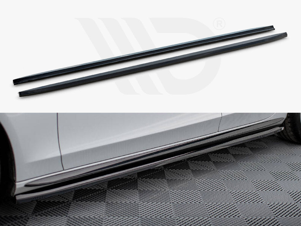 Side Skirts Diffusers V.3 Audi A4 / A4 S-Line / S4 B8 - Wayside Performance 