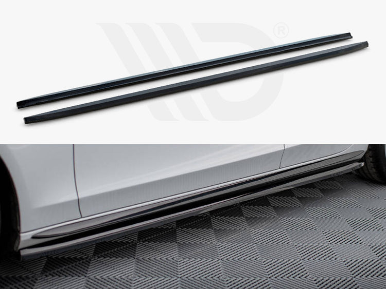 Side Skirts Diffusers V.3 Audi A4 / A4 S-Line / S4 B8 - Wayside Performance 
