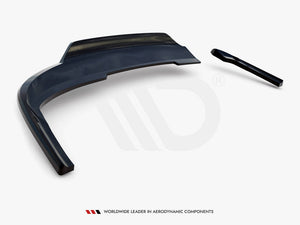 Central Rear Splitter (Vertical Bars) Audi A4 Competition B8 Facelift - Wayside Performance 