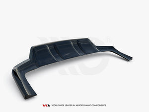Central Rear Splitter (Vertical Bars) Mercedes-Benz GLE SUV AMG-Line W167 - Wayside Performance 