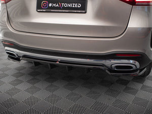 Central Rear Splitter (Vertical Bars) Mercedes-Benz GLE SUV AMG-Line W167 - Wayside Performance 