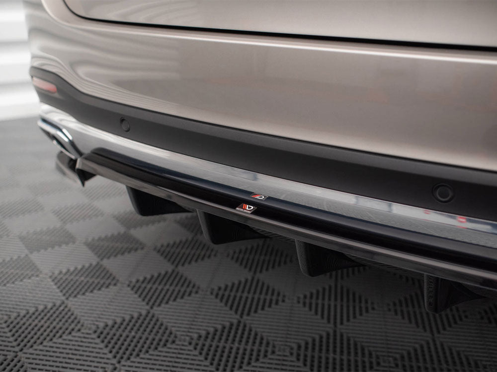 Central Rear Splitter (Vertical Bars) Mercedes-Benz GLE SUV AMG-Line W167 - Wayside Performance 