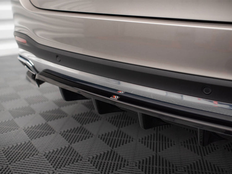 Central Rear Splitter (Vertical Bars) Mercedes-Benz GLE SUV AMG-Line W167 - Wayside Performance 