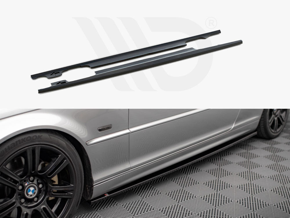 Side Skirts Diffusers BMW 3 Coupe E46 - Wayside Performance 