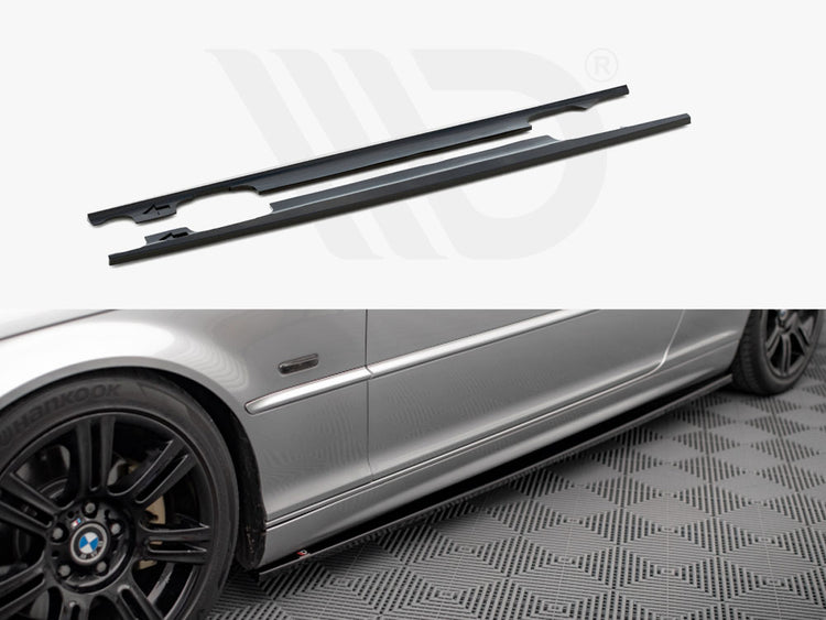 Side Skirts Diffusers BMW 3 Coupe E46 - Wayside Performance 