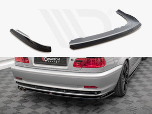 Rear Side Splitters BMW 3 Coupe E46 - Wayside Performance 