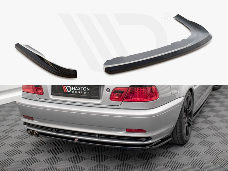 Rear Side Splitters BMW 3 Coupe E46 - Wayside Performance 