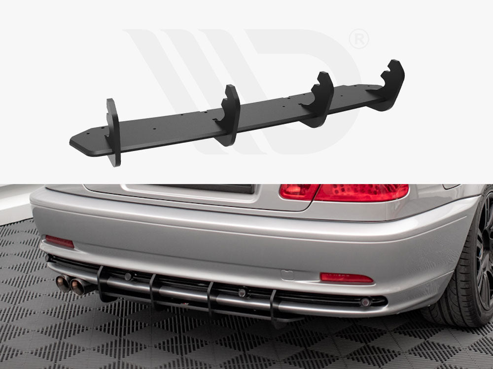 Street PRO Rear Diffuser BMW 3 Coupe E46 - Wayside Performance 