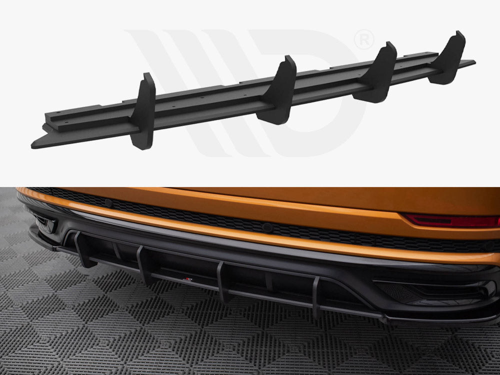 Street PRO Rear Diffuser Audi Q8 S-Line Mk1 - Wayside Performance 