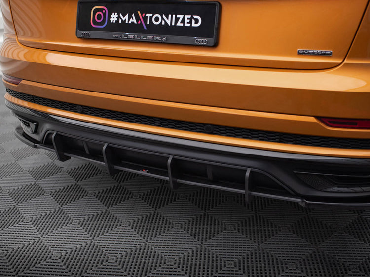 Street PRO Rear Diffuser Audi Q8 S-Line Mk1 - Wayside Performance 