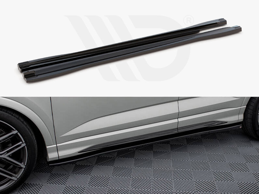 Side Skirts Diffusers Audi RSQ3 / Q3 S-Line F3 - Wayside Performance 