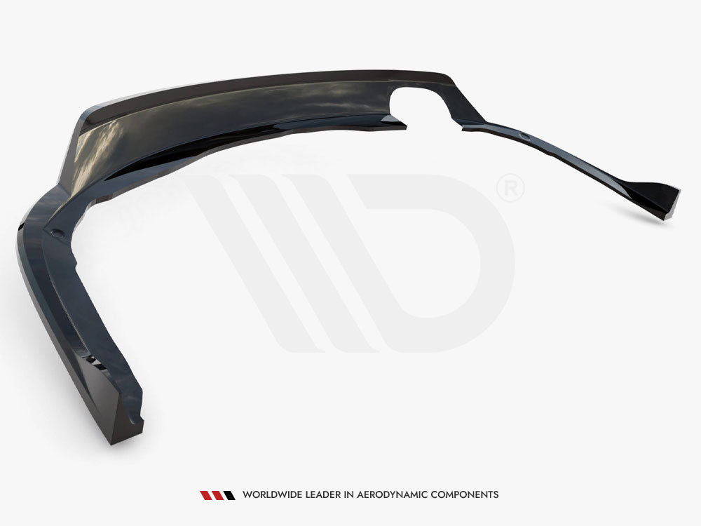 Central Rear Splitter (Vertical Bars) BMW 4 Gran Coupe M-Pack F36 - Wayside Performance 