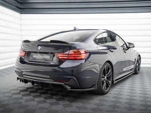 Central Rear Splitter (Vertical Bars) BMW 4 Gran Coupe M-Pack F36 - Wayside Performance 