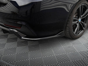 Central Rear Splitter (Vertical Bars) BMW 4 Gran Coupe M-Pack F36 - Wayside Performance 