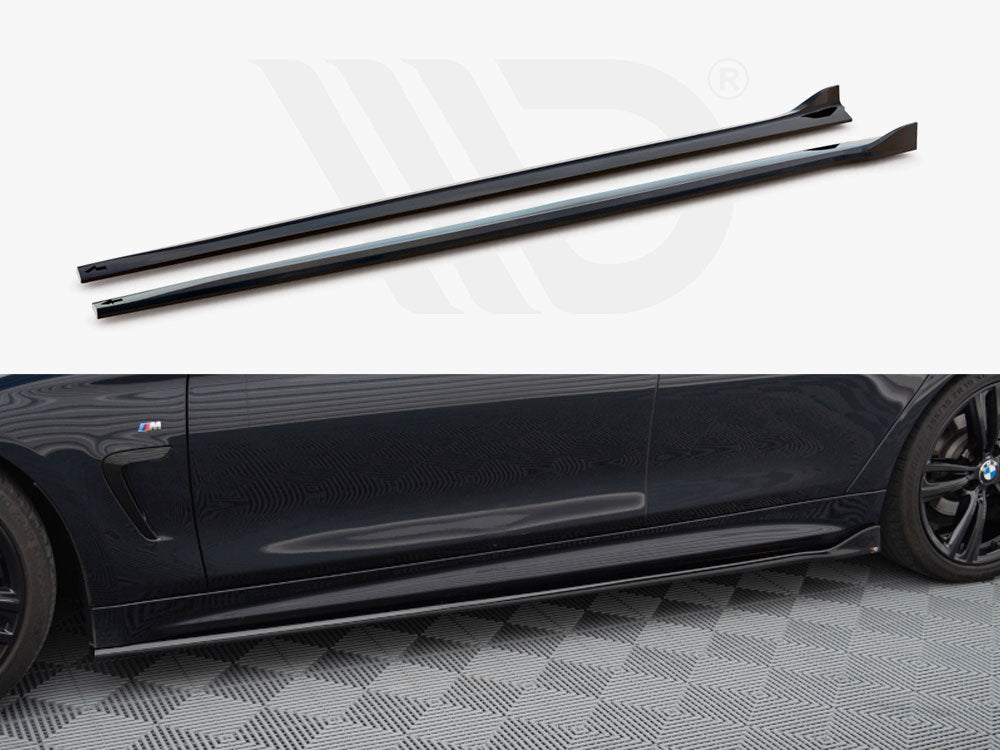 Side Skirts Diffusers BMW 4 Gran Coupe M-Pack F36 - Wayside Performance 