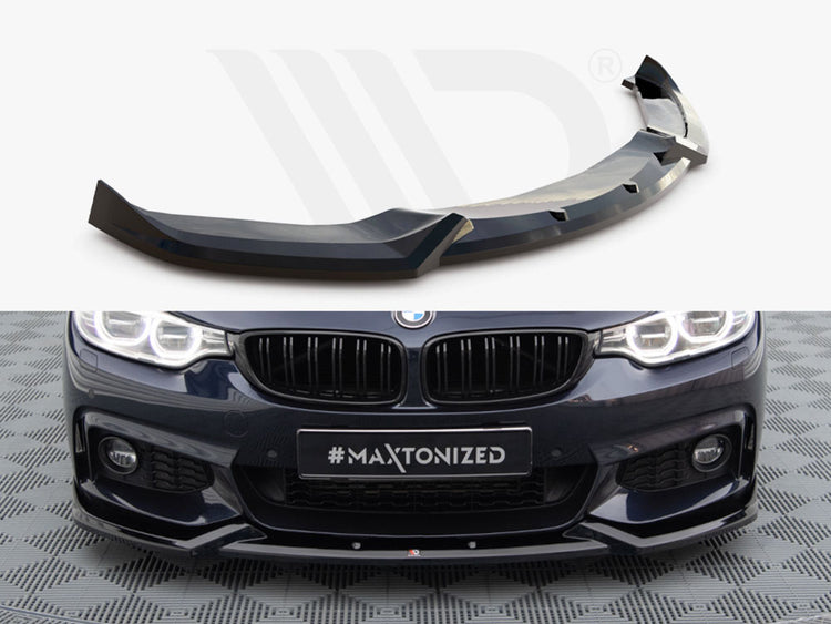 Front Splitter V.1 BMW 4 Gran Coupe M-Pack F36 - Wayside Performance 