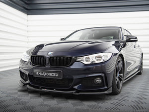 Front Splitter V.2 BMW 4 Gran Coupe M-Pack F36 - Wayside Performance 