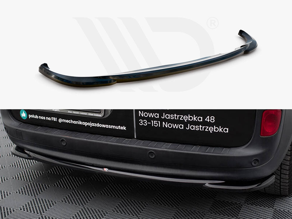 Central Rear Splitter Mercedes-Benz Citan Mk1 - Wayside Performance 