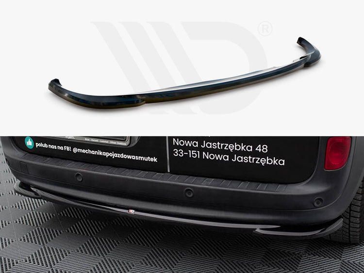 Central Rear Splitter Mercedes-Benz Citan Mk1 - Wayside Performance 