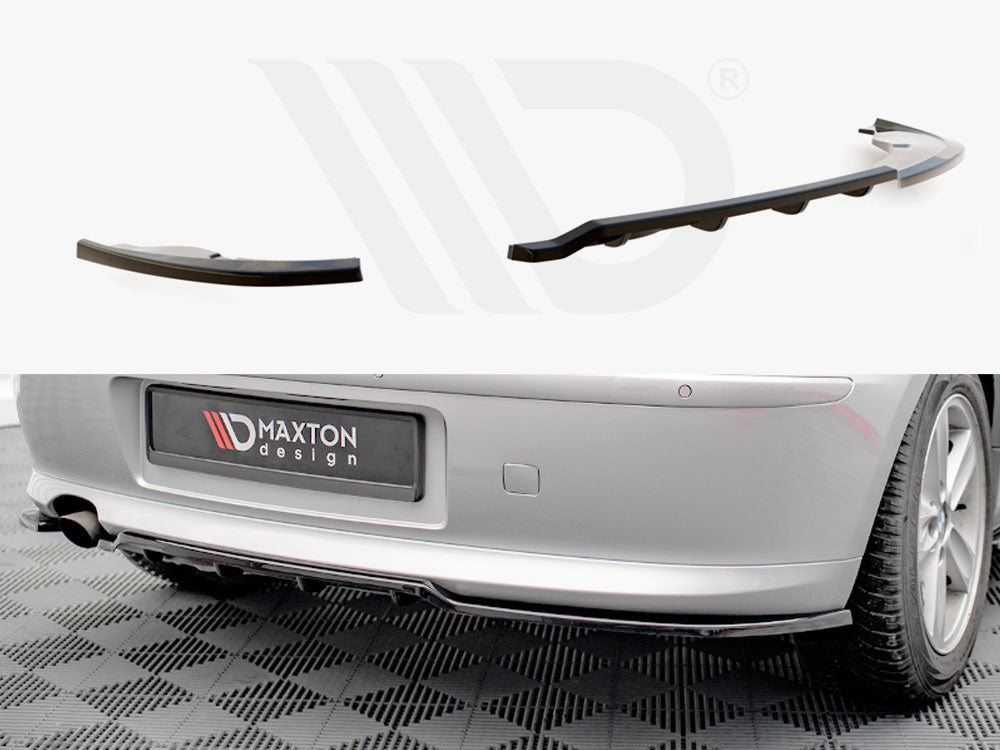 Central Rear Splitter (Vertical Bars) BMW 1 E81 Facelift - Wayside Performance 