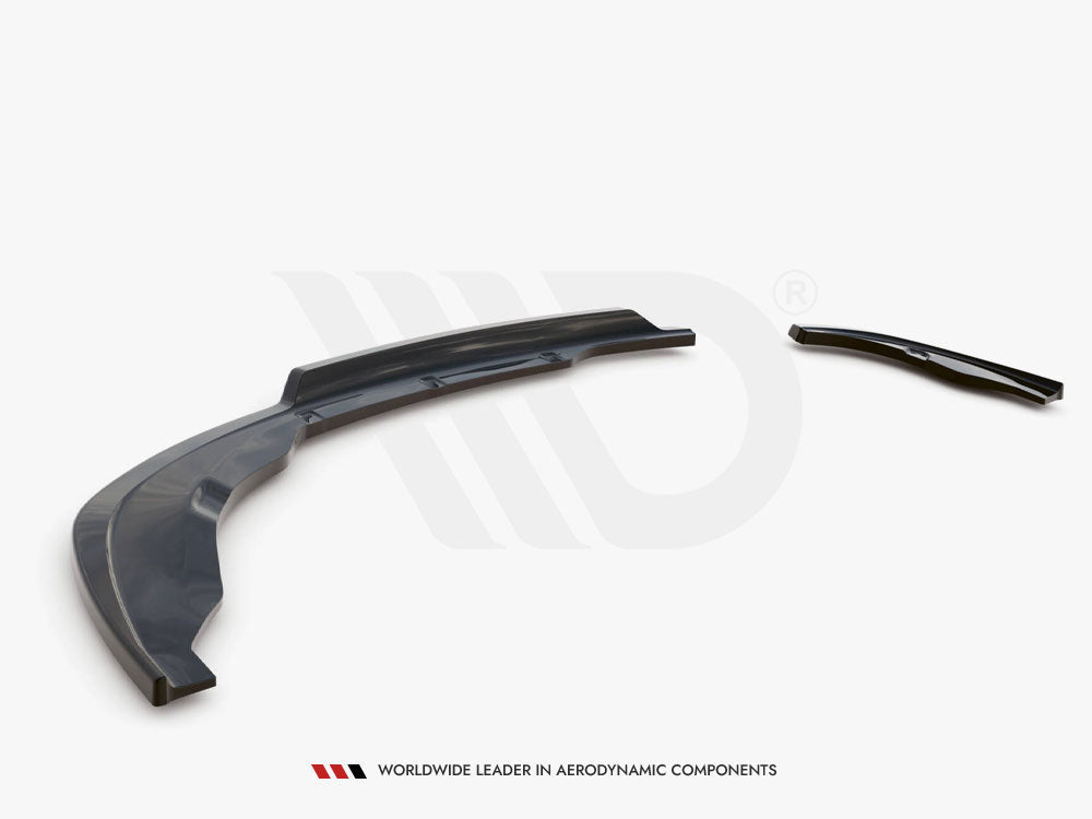 Central Rear Splitter (Vertical Bars) BMW 1 E81 Facelift - Wayside Performance 