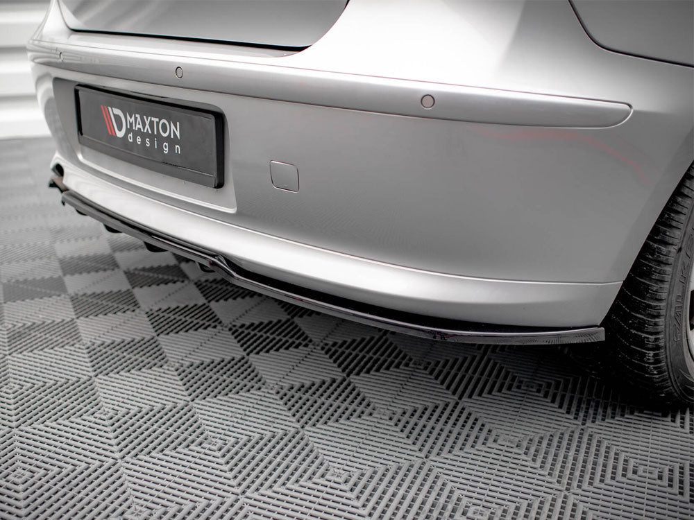 Central Rear Splitter (Vertical Bars) BMW 1 E81 Facelift - Wayside Performance 