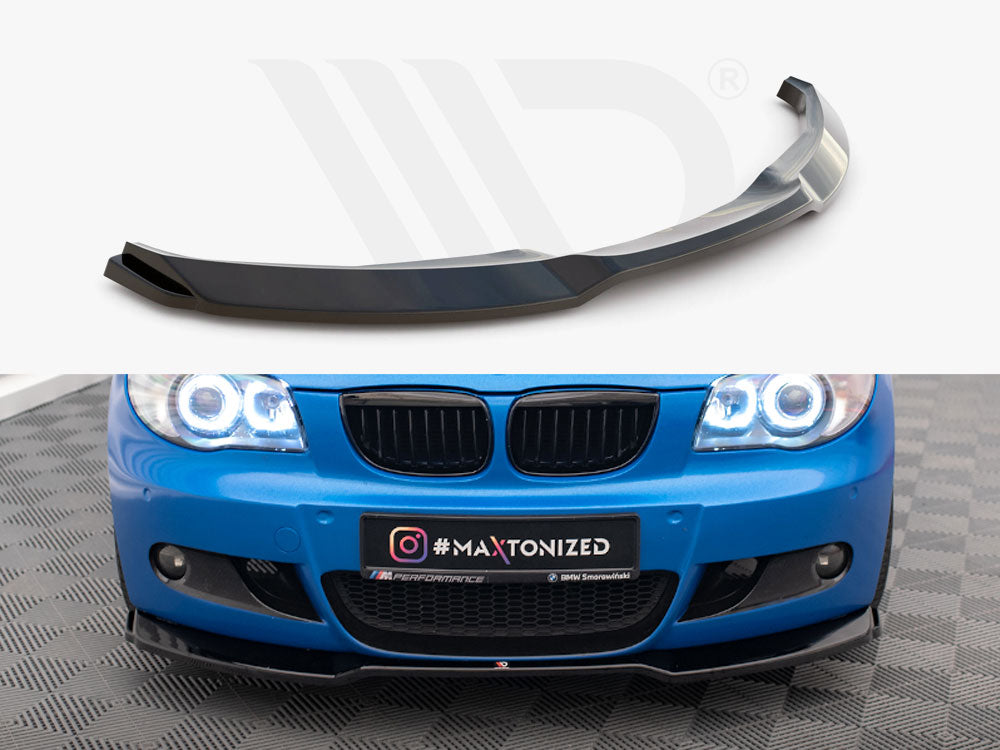 Front Splitter V.1 BMW 1 M-Pack E87 Facelift - Wayside Performance 
