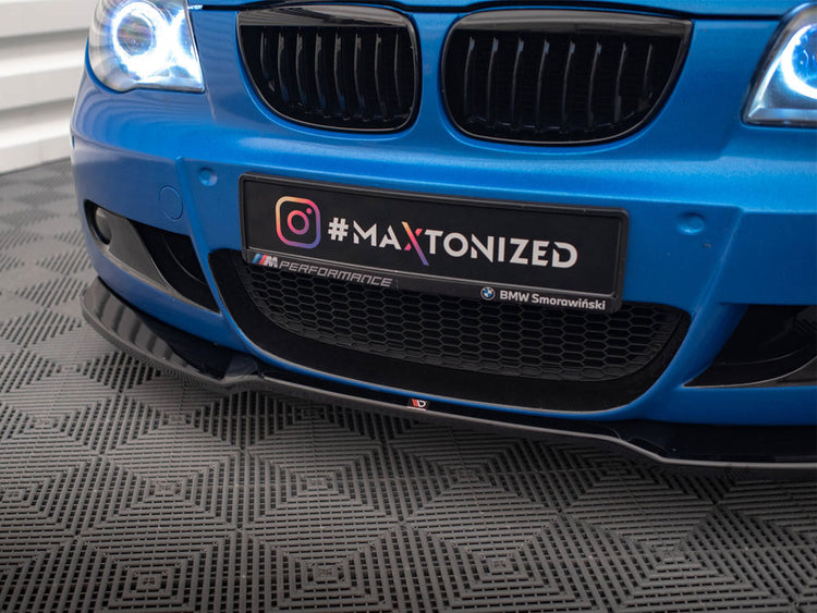Front Splitter V.1 BMW 1 M-Pack E87 Facelift - Wayside Performance 