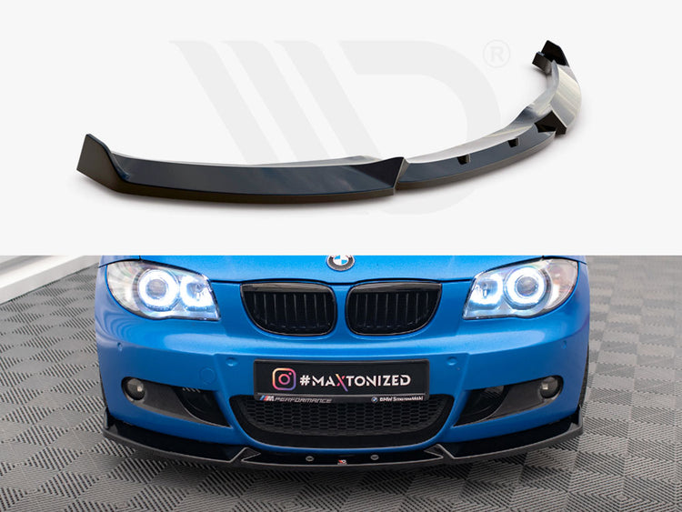Front Splitter V.2 BMW 1 M-Pack E87 Facelift - Wayside Performance 